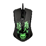 Мышь проводная Qumo Rampage M49 черный, 3200 dpi, USB, кнопки - 6, фото 1