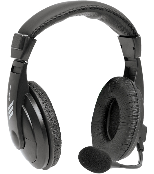 Гарнитура Defender Gryphon 750U чёрный, проводная