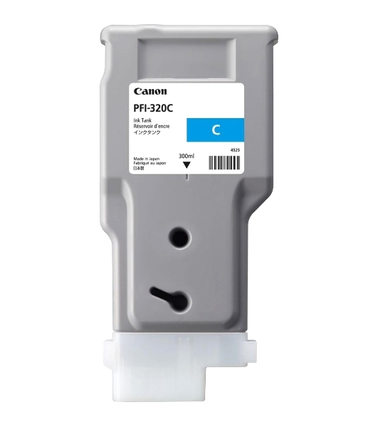 Картридж струйный Canon PFI-320 C 2891C001 голубой (300мл) для Canon Canon imagePROGRAF TM-200/205