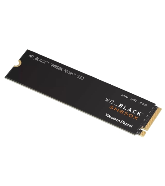 Накопитель SSD WD 2Tb Black SN850X, M.2(22x80мм), NVMe, PCIe 4.0 x4, 3D TLC, R/W 7300/6600Mb/s, IOPs 1 200 000/1 100 000, TbW 1200, DWPD 0.3 (12 мес.)