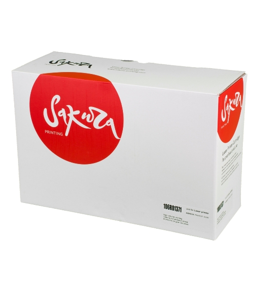 Картридж лазерный Sakura 106R01371 для Xerox Phaser 3600, черный, 14 000 к.