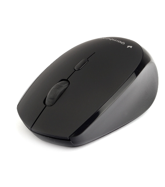 Мышь беспроводная Gembird MUSW-354 черный, 1600 dpi, радиоканал, USB, кнопки - 4