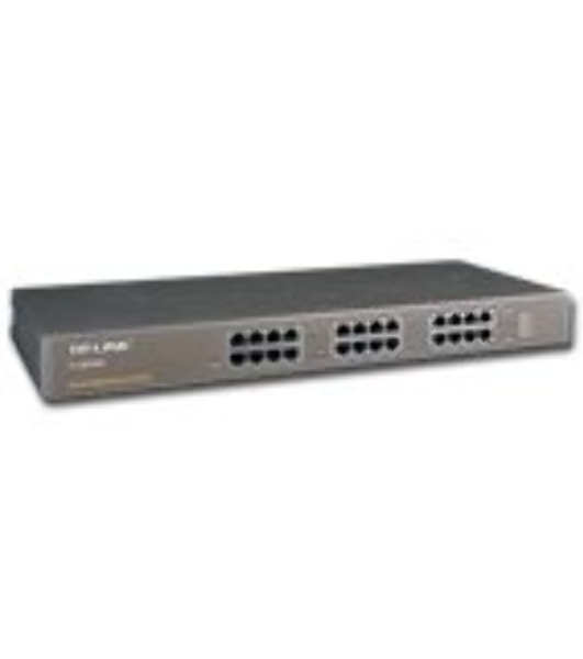 Коммутатор сетевой TP-Link SMB TL-SG1024 Коммутатор 24LAN 10/100/1000Mb/s Unmanagersd Gigabit Rackmount Switch