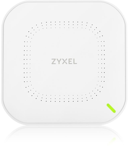 Гибридная точка доступа Zyxel NebulaFlex NWA50AX, WiFi 6, 802.11a/b/g/n/ac/ax (2,4 и 5 ГГц), MU-MIMO, антенны 2x2, до 575+1200 Мбит/с, 1xLAN GE, PoE, без поддержки Captive portal и WPA-Enterprise, защ