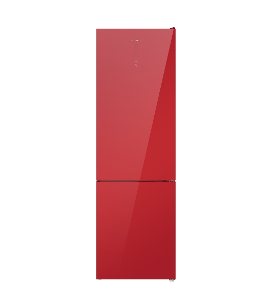 Холодильник Maunfeld MFF200NFR Inverter красный двухкамерный инвертор 271/106 л морозилка снизу, No Frost