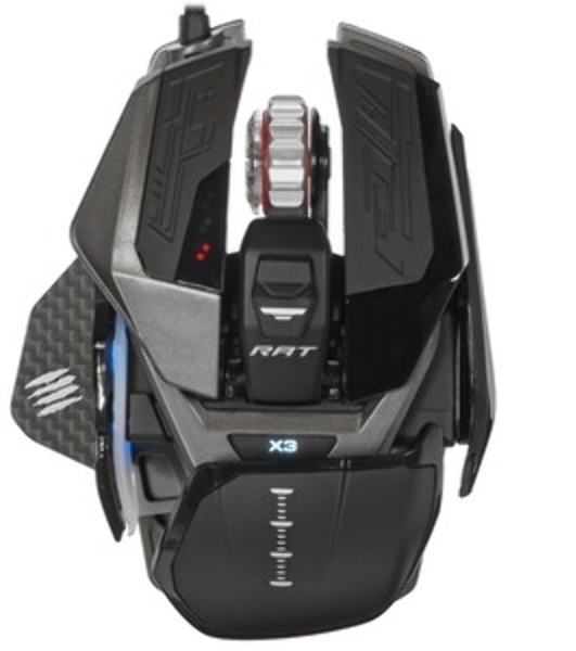 Мышь проводная Mad Catz R.A.T. PRO X3 черный, 16000 dpi, USB, кнопки - 10