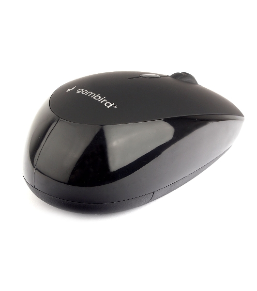 Мышь беспроводная Gembird MUSW-354 черный, 1600 dpi, радиоканал, USB, кнопки - 4