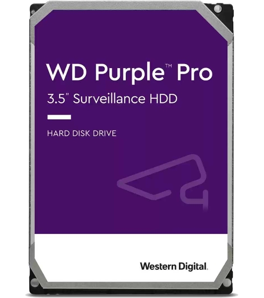 Жесткий диск Western Digital Original SATA-III 12Tb WD121PURP Video Purple Pro (7200rpm) 256Mb 3.5'