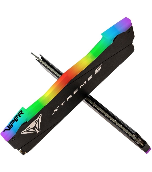 Оперативная память Patriot Viper Xtreme 5, DDR5, 32GB (2x16GB), 8000MHz, CL38, DIMM, с радиаторами, RGB, черный