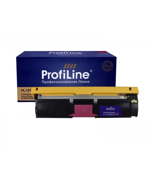 Картридж лазерный ProfiLine PL-113R00695 для принтеров Rank Xerox Phaser 6120/6120N/6115MFPD/6115MFPN Magenta 4500 копий