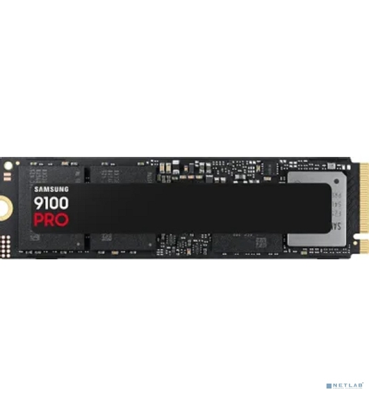 Накопитель SSD 4Tb Samsung 9100 PRO, M.2, PCI-E 5.0 x4, TLC 3D NAND R/W - 14800/13400 Mb/s