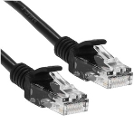 Патч-корд CCA light UTP Гарнизон PC-UTP-5e-1-BK cat.5e, 1м, литой, многожильный черный, фото3