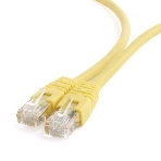 Патч-корд UTP Cablexpert cat.6, 0.5м, литой, многожильный, желтый, фото 1