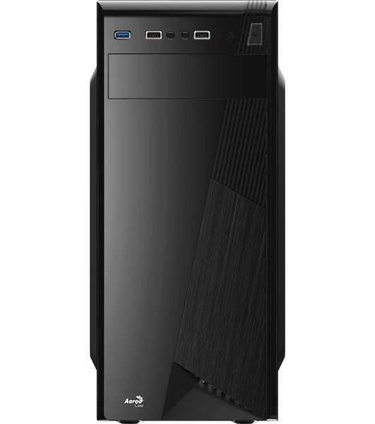 Компьютерный корпус Aerocool/Formula CS-1101 черный без БП ATX 2x120мм 1x140мм 2xUSB 2.0 1xUSB 3.0 audio