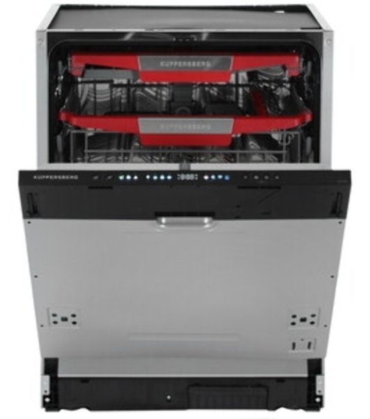 Встраиваемая посудомоечная машина Kuppersberg GLM 6081, черный, 59.8 см, 14 компл., 49 дБ, класс A+++