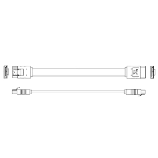 Кабель Advantech 1700018971 M Cable SATA 7P/SATA 7P 15CM 180/180 W/
