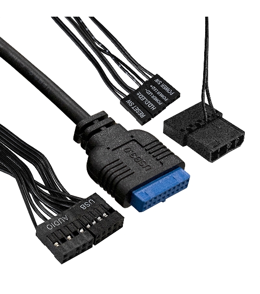 Компьютерный корпус Minitower ExeGate mEVO-7807-XP450 (mATX, БП XP450 с вент. 12см, 1*USB+1*USB 3.0, черный, 1 вент. 12см с RGb подсветкой)