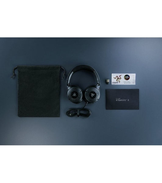 Гарнитура Razer Kraken V4 X чёрный, проводная, подсветка