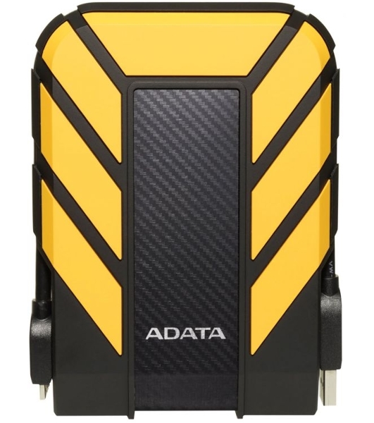 Внешний HDD 2.5' ADATA HD710P, 2TB, USB 3.2 Gen 1 Type-A, 5400 rpm, желтый