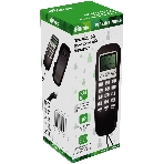 Телефон проводной Ritmix RT-010 черный, фото 1