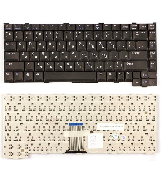 Клавиатура для ноутбука Dell Inspiron 1200 2200 Latitude 110L PP10S черная