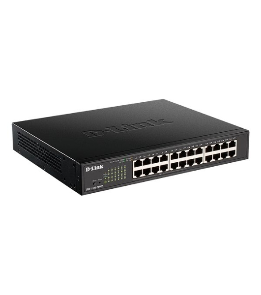 Коммутатор D-Link DGS-1100-24PV2/A3A, 24×1 Гбит/с, настраиваемый