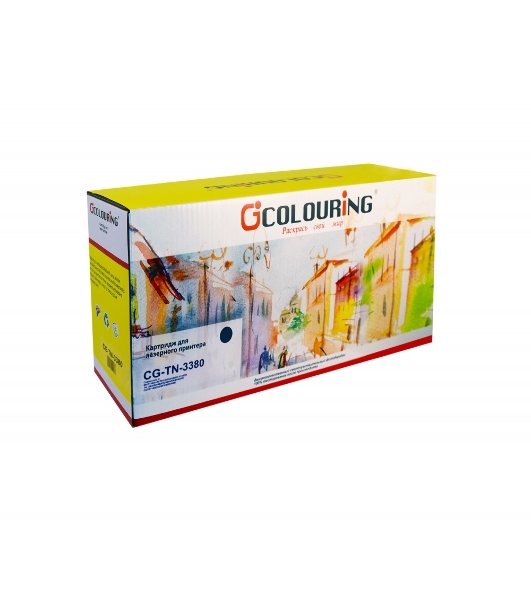 Картридж Colouring CG-TN-3380 черный (8000 стр.) для Brother DCP-8110DN/8150DN/8155DN/HL-5450DN/5445D/5440D/5470DW/5470DWT/6180DW/6180DWT/MFC-8510DN/8520DN/8515DN/8710DW/8910DW/8950DW/8950DWT/8810DW
