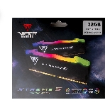 Оперативная память Patriot Viper Xtreme 5, DDR5, 32GB (2x16GB), 8000MHz, CL38, DIMM, с радиаторами, RGB, черный, фото2