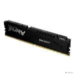 Оперативная память Kingston Fury Beast, DDR5, 32Gb (1x32 GB), 5600 MHz, CL36, DIMM, радиатор, черный, фото2