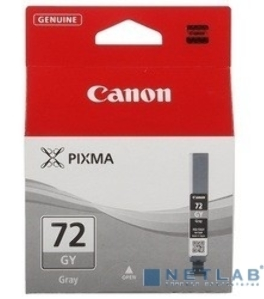 Картридж струйный PGI-72GY (6409B001), для Canon PRO-10 серый, 165стр.