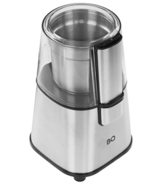 Кофемолка BQ CG1004 Steel-Black, Мощность 220 Вт, 60 г максимальная загрузка