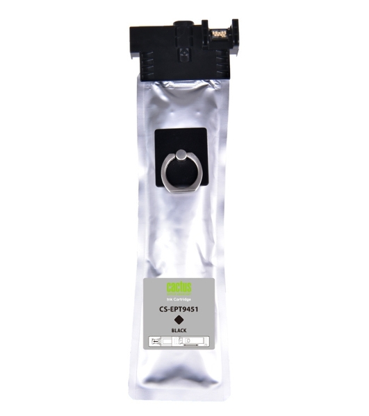 Картридж струйный Cactus CS-EPT9451 черный пигментный (90 мл) для Epson WF-C5290DW/C5790DW