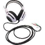 Проводные наушники Oklick HS-G300 белый/черный, полноразмерные, Jack 3.5 мм, фото2