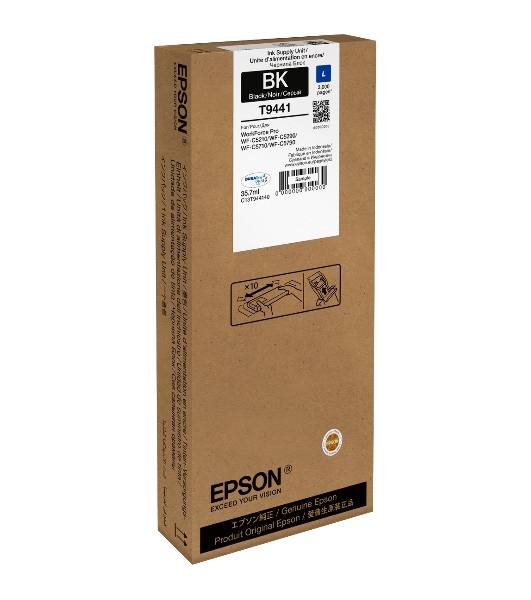 Картридж струйный Epson C13T944140 черный (3000 стр.) для WorkForce WF-C5290DW WF-C5290, WF-C5790DWF WF-C5790