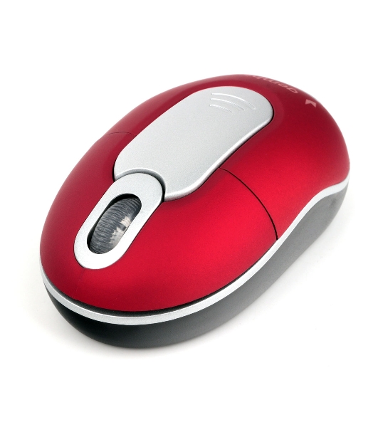 Мышь беспроводная Gembird MUSW-605 красный, 1200 dpi, радиоканал, USB, кнопки - 3