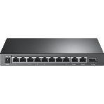 Настольный коммутатор TP-Link TL-SL1311P, 8 портов 10/100 Мбит/с с поддержкой PoE+, 2 гигабитных порта без поддержки PoE, 1 порт SFP, 802.3af/at, бюджет PoE — 65 Вт, стальной корпус, фото4