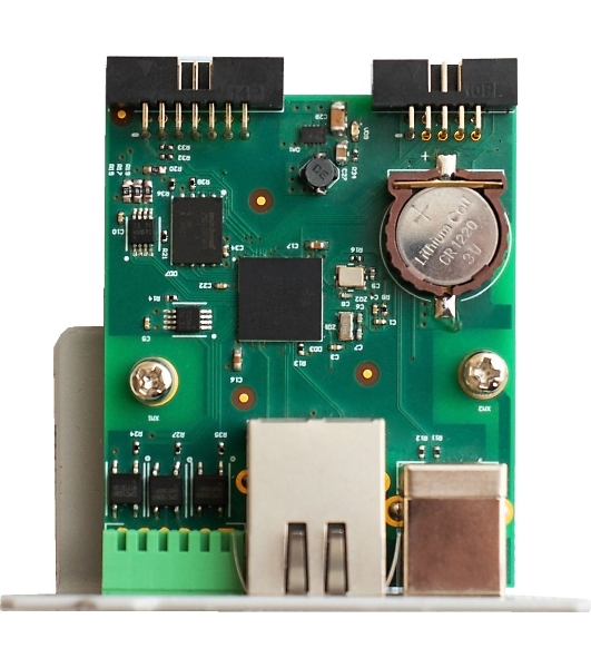 Плата расширения ШТИЛЬ: Ethernet, USB,конт 3 шт,SNMP/Modbus TCP/HTTP/SMTP/NTP/протокол Штиль, Е- mail/Trap-сообщ