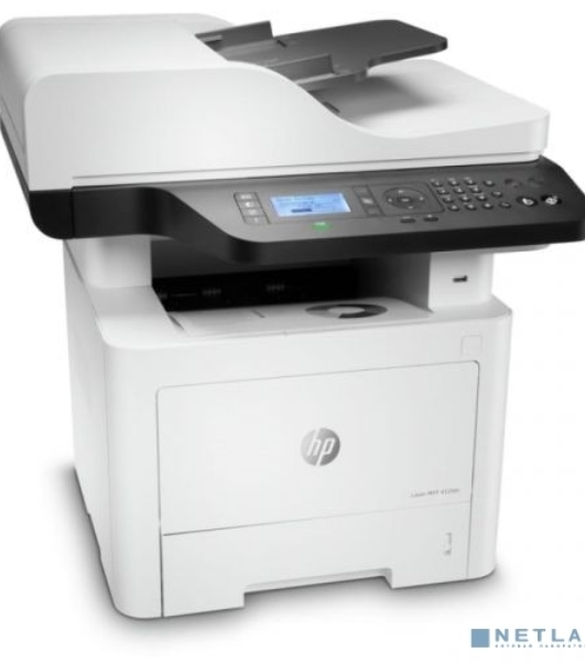 МФУ лазерное HP Laser MFP 432fdn (7UQ76A), А4, ч/б, печ. 40 стр/мин., скан. до 24 стр/мин. (ч/б) 12 стр/мин. (цвет), 1200 x 1200 dpi, Ethernet (RJ-45), USB