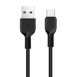Кабель USB 2.0 HOCO X13, AM/Type-C M, черный, 1м