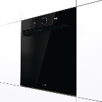 Духовой шкаф электрический Gorenje BOS67371SYB черный, встраиваемый, фото8