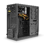 Компьютерный корпус Minitower ExeGate mEVO-7807-XP500 (mATX, БП XP500 с вент. 12см, 1*USB+1*USB 3.0, черный, 1 вент. 12см с RGb подсветкой), фото7