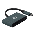 Кард-ридер Digma CR-СA2512-G/темно-серый/SD/TF/micro-SD/USB Type-C/алюминий, фото10