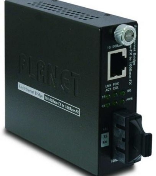 Медиа конвертер Planet FST-802 10/100Base-TX to 100Base-FX (SC) Smart Media Converter
