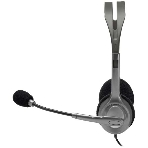 Гарнитура Logitech H110 серебристый, проводная, 3.5 мм, фото25
