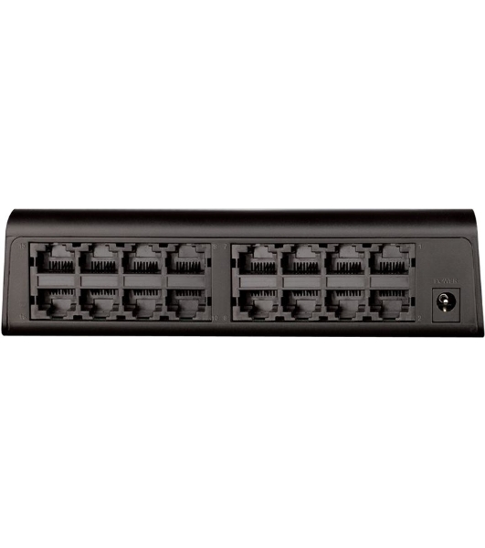 Коммутатор D-Link DES-1016A, 16×100 Мбит/с, неуправляемый