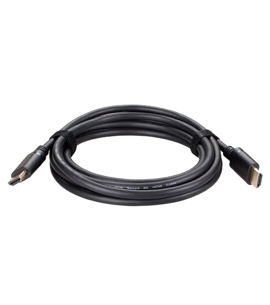 Кабель HDMI 19M/M,ver. 2.1 8KX60Hz (Econom) 2m Telecom TCG245C-2M