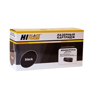 Картридж Hi-Black Q5949A/Q7553A для LJ 1160/1320/P2015 универсальный с чипом, 3500 стр.