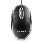 Мышь проводная Гарнизон GM-100 черный, 1000 dpi, USB, кнопки - 3, фото 1