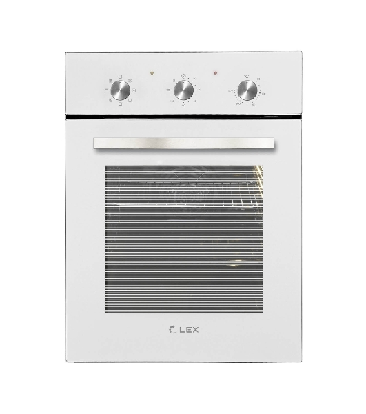 Духовой шкаф LEX EDM 4570 WH 55 л, таймер, 7 функций, встраиваемый