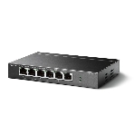 Коммутатор TP-Link 4-port 10/100Mbps Unmanaged PoE+ Switch with 2 10/100Mbps uplink ports, meta case, desktop mount, 4 802.3af/at compliant PoE+ port, 2 10/100Mbps uplink ports, DIP switches for Extend mode, Isolation mode and Priority mode, up to 250m PoE power supply, фото12